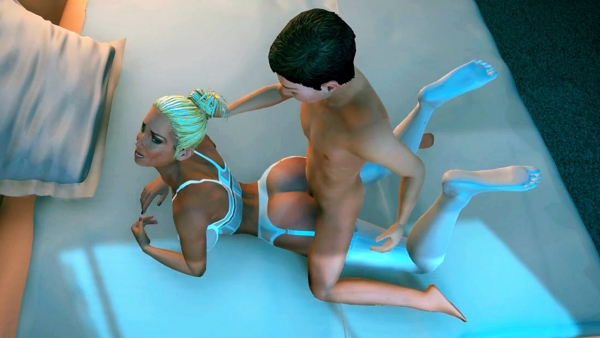 Мама в эротическом белье ночью заходит к сыну: «Спокойной ночи, солнышко!» Горячее HD порно