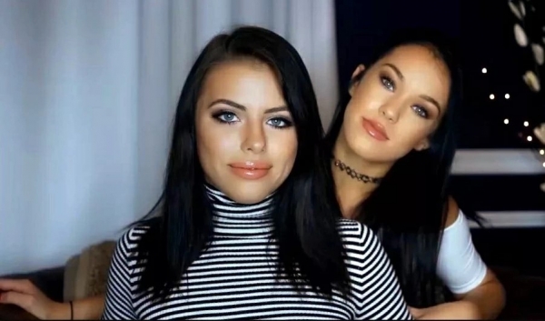 Две горячие милашки трахаются от души с общим ебарем — Топ HD порно!