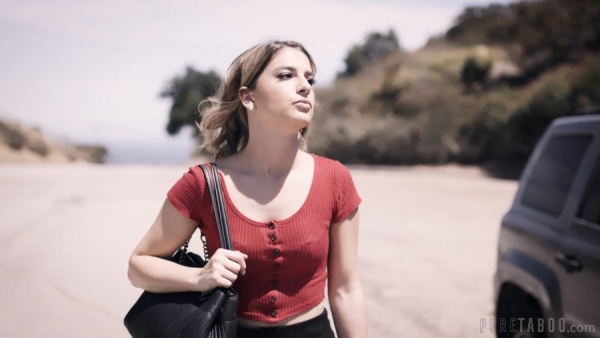 Подобрал горячую попутку и отъебал в машине + на обочине! Шокирующий твист! Лучшая HD порнуха