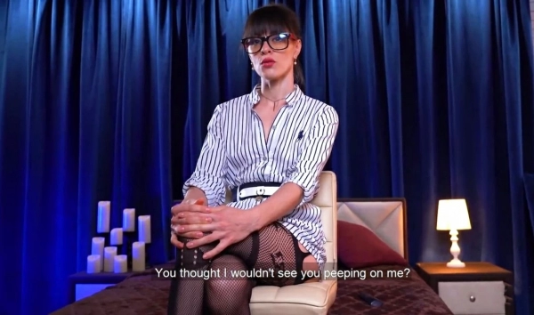 Миша, признайся: ты подсматривал за мной и дрочил? Горячее HD порно!