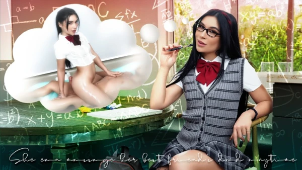 Красотка с идеальными сиськами массирует папашу подруги и получает жёсткий трах в HD!