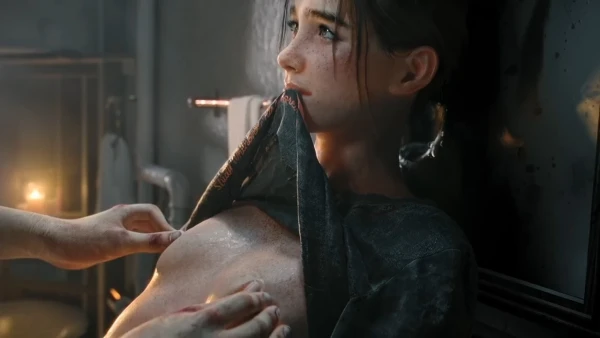 Первый секс Джесси и Элли: кремпай внутрь! Залил горячую матку спермой в HD